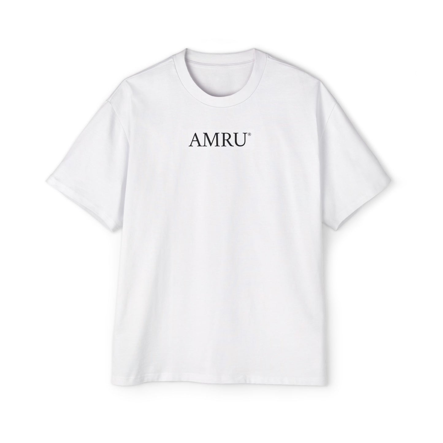 AMRU Artistic Brain Print Oversized Tee — Unisex Graphic Art T-Shirt