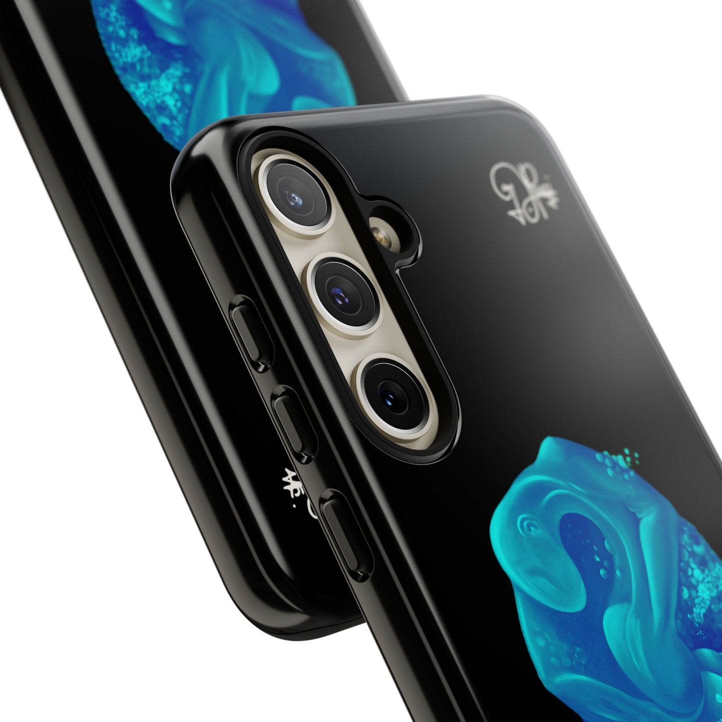 Phone Case - Blue Surreal Sea Creature Protective Case