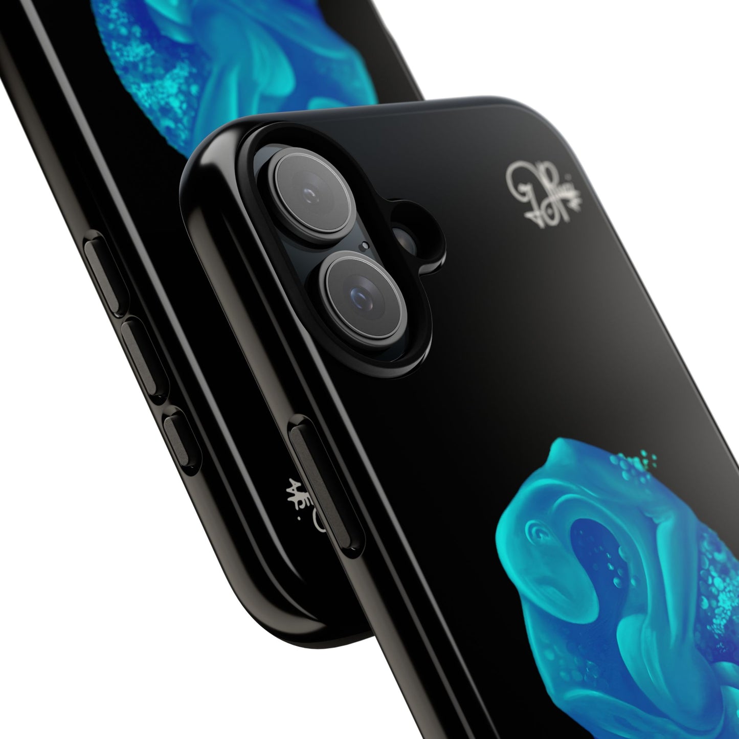 Phone Case - Blue Surreal Sea Creature Protective Case