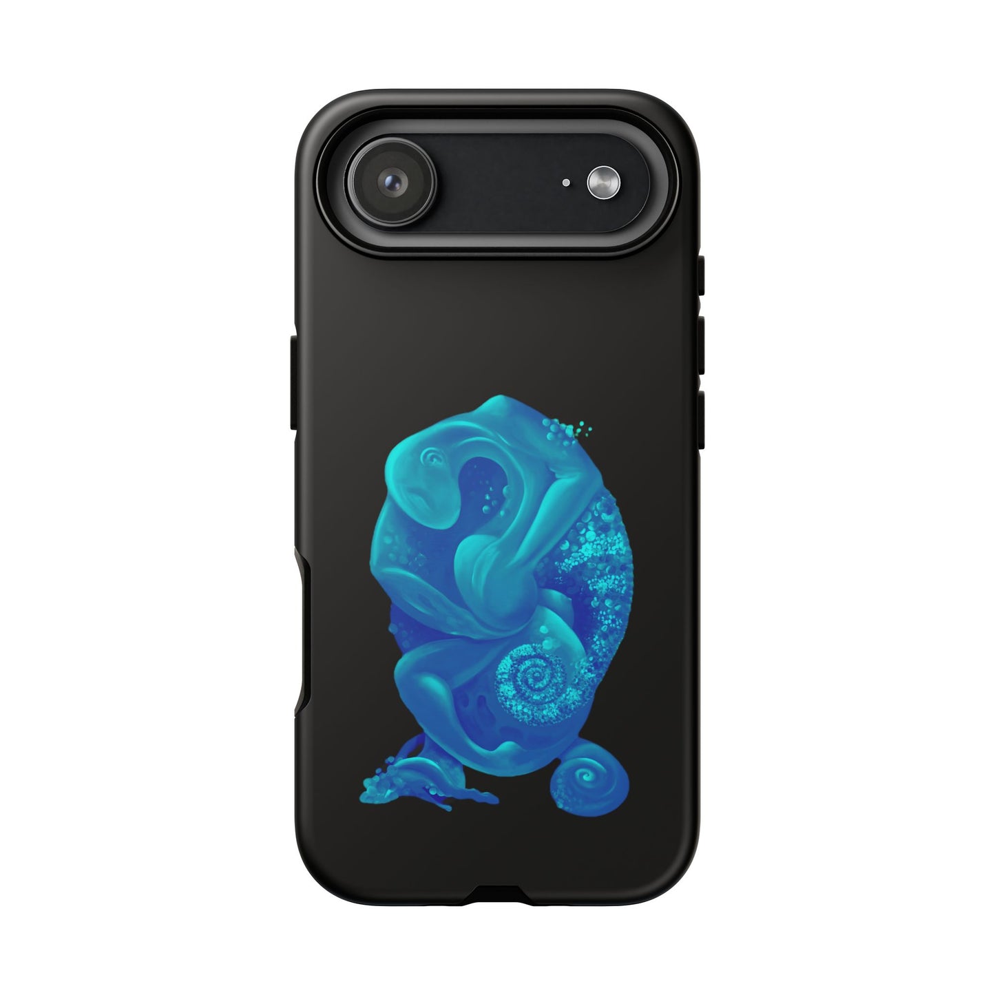 Phone Case - Blue Surreal Sea Creature Protective Case