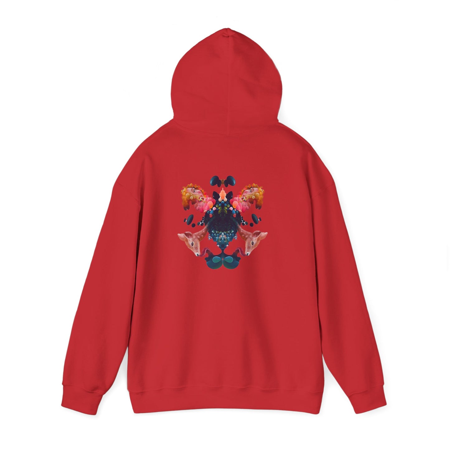 Amru Symmetry Hoodie — Artistic Rorschach Back Print