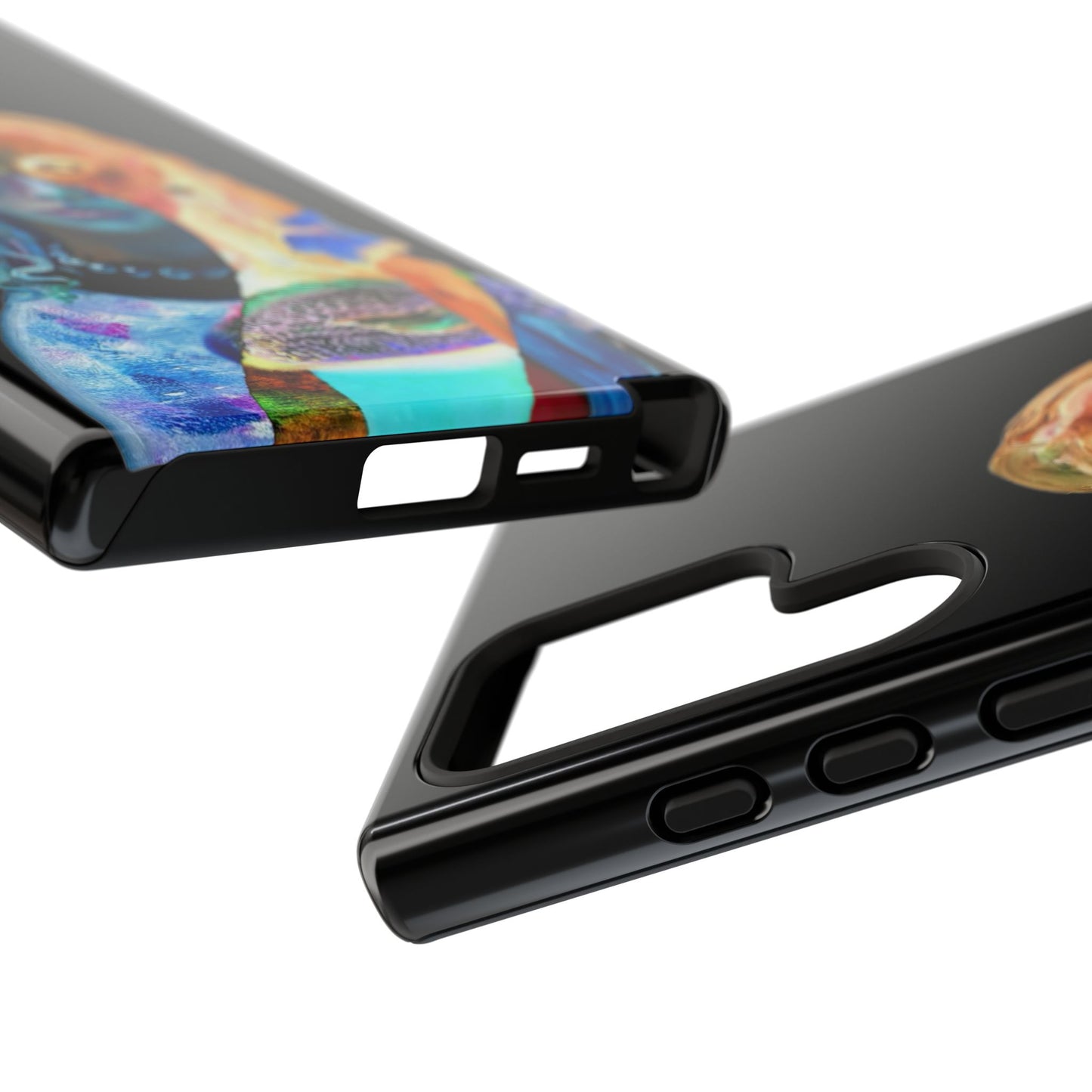 Abstract Surreal Portrait Phone Case — Colorful Art iPhone Cover