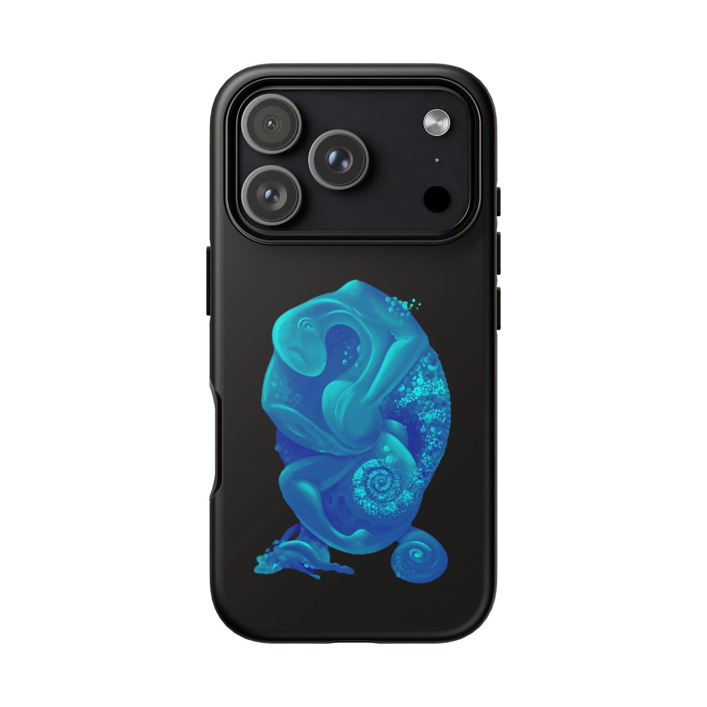 Phone Case - Blue Surreal Sea Creature Protective Case