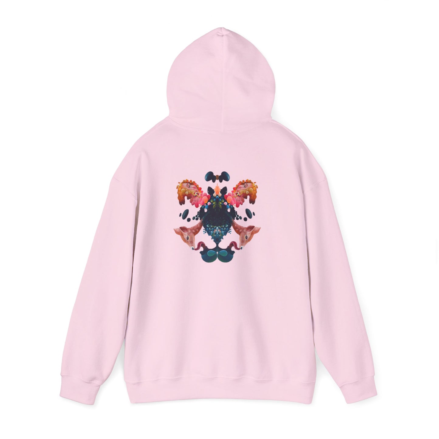 Amru Symmetry Hoodie — Artistic Rorschach Back Print