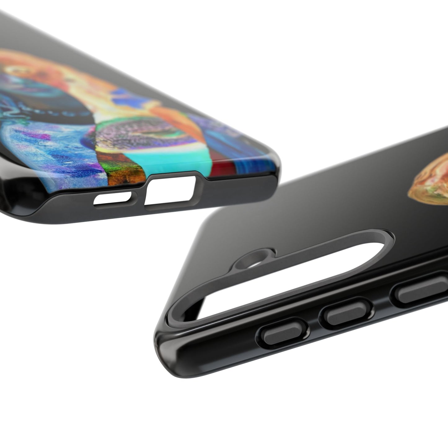 Abstract Surreal Portrait Phone Case — Colorful Art iPhone Cover