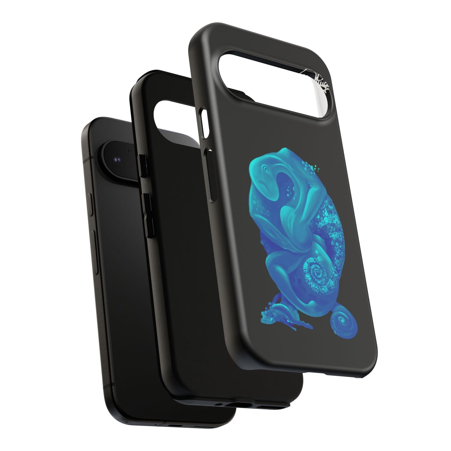 Phone Case - Blue Surreal Sea Creature Protective Case