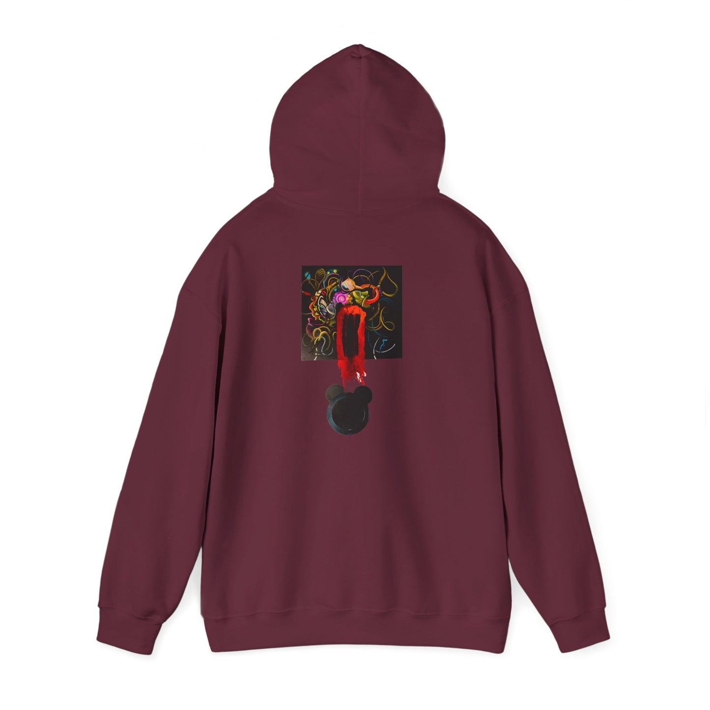 AMRU® Artist Hoodie — Surreal Hybrid Art & Portal Design