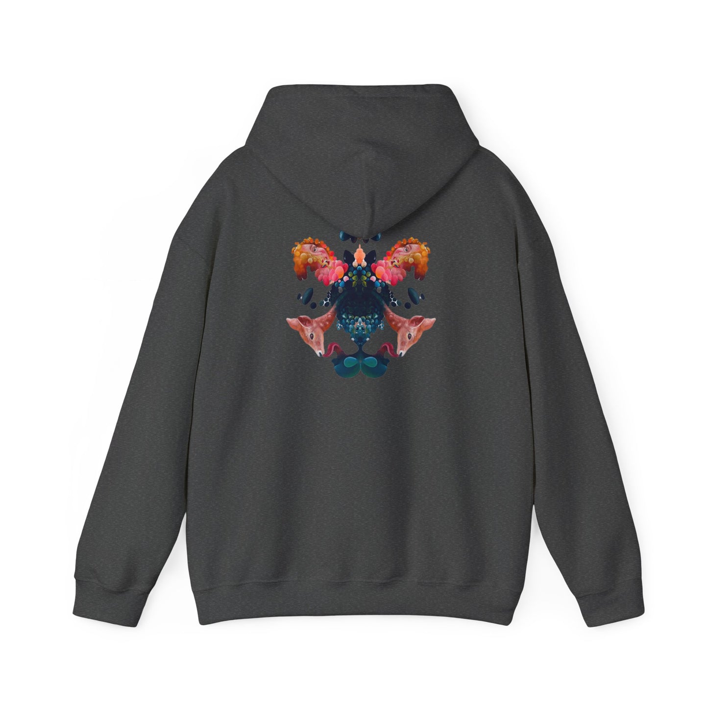 Amru Symmetry Hoodie — Artistic Rorschach Back Print