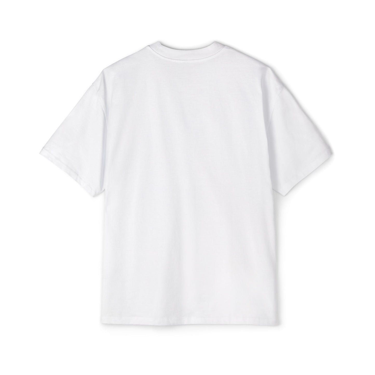 Oversized Men's Tee — Abstract Koi Fish Ink Brush Graphic