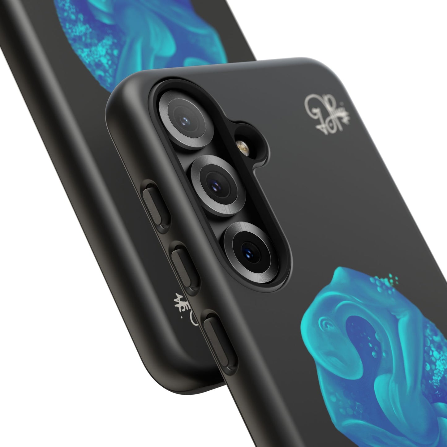 Phone Case - Blue Surreal Sea Creature Protective Case