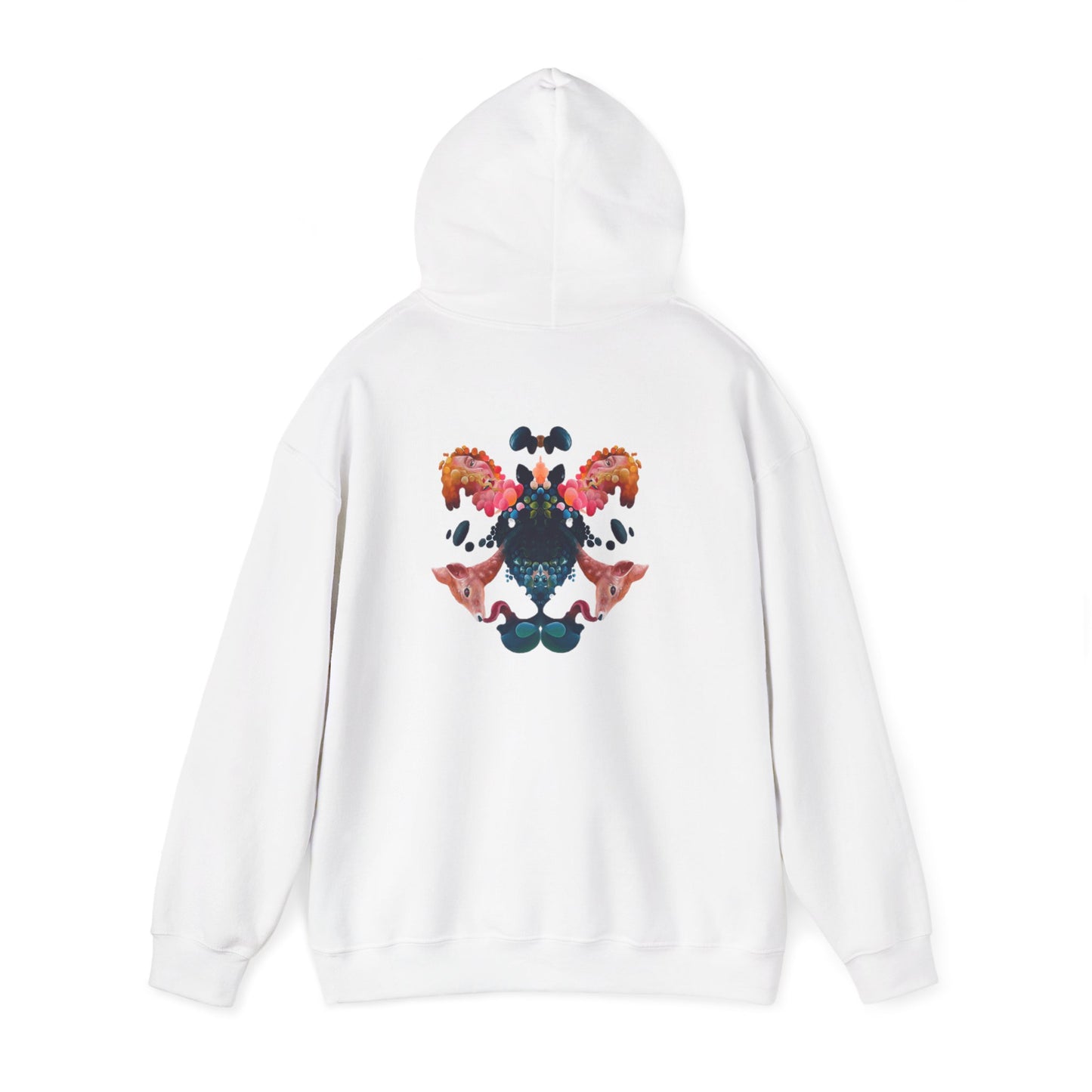 Amru Symmetry Hoodie — Artistic Rorschach Back Print