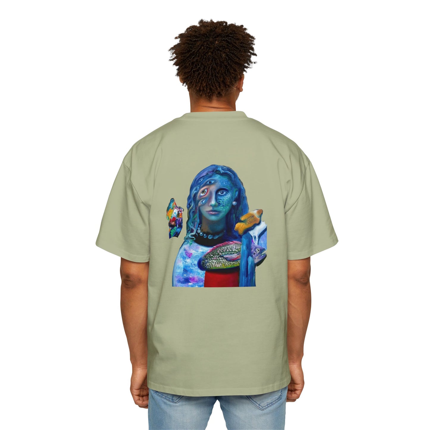 Oversized Tee - Amru Artwork Collection