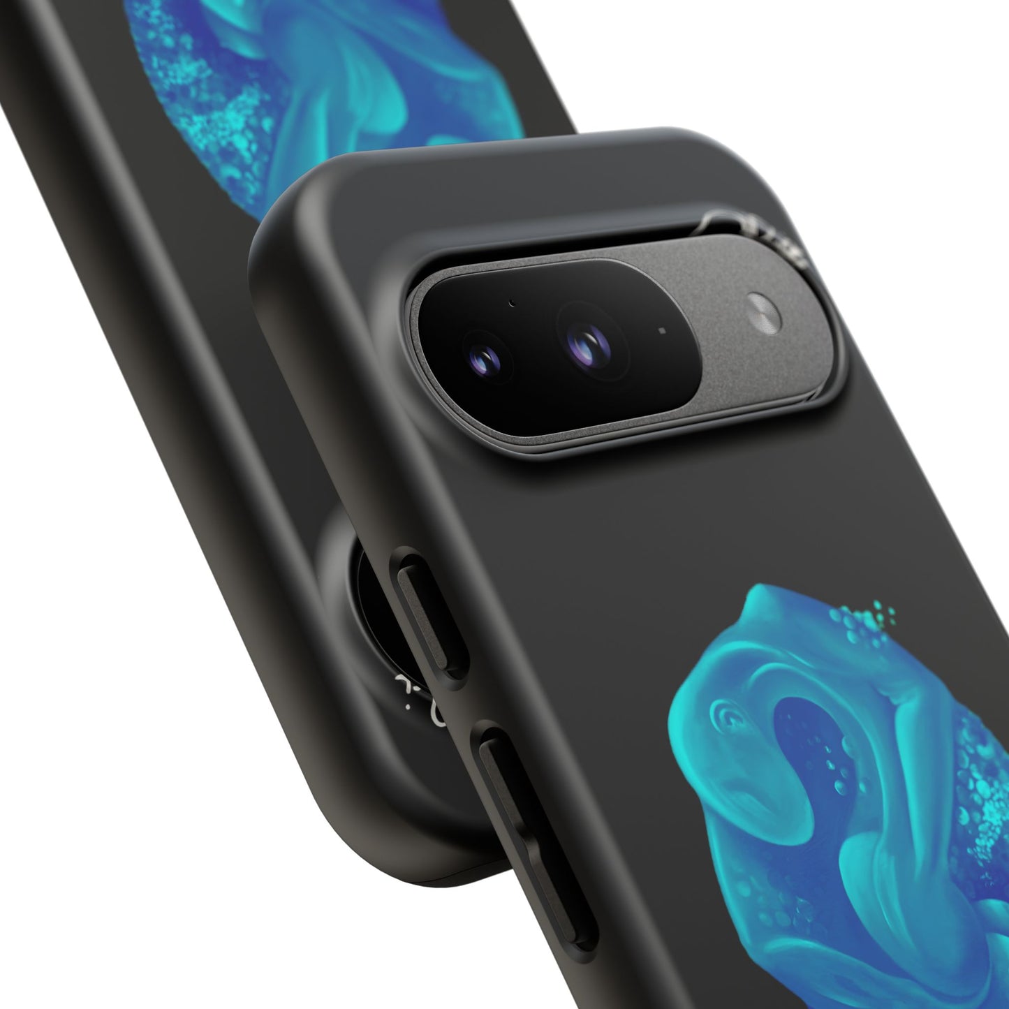 Phone Case - Blue Surreal Sea Creature Protective Case