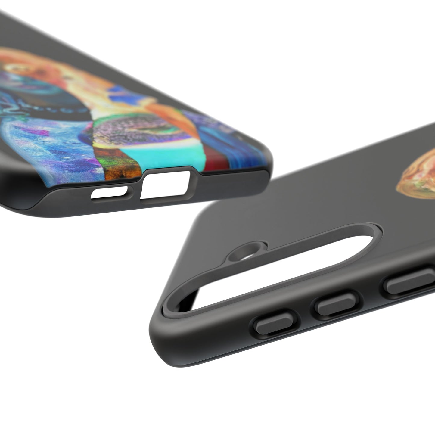 Abstract Surreal Portrait Phone Case — Colorful Art iPhone Cover