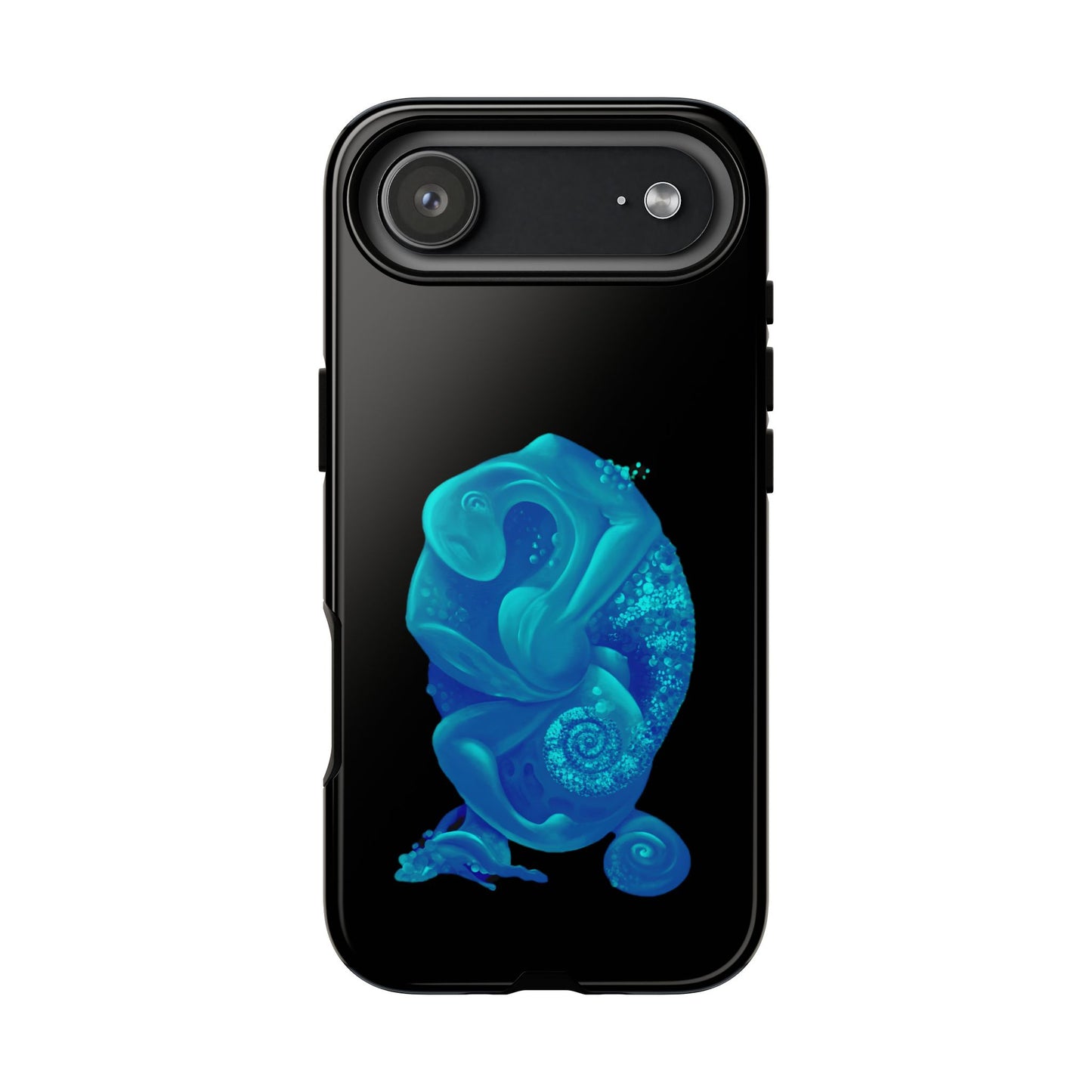 Phone Case - Blue Surreal Sea Creature Protective Case