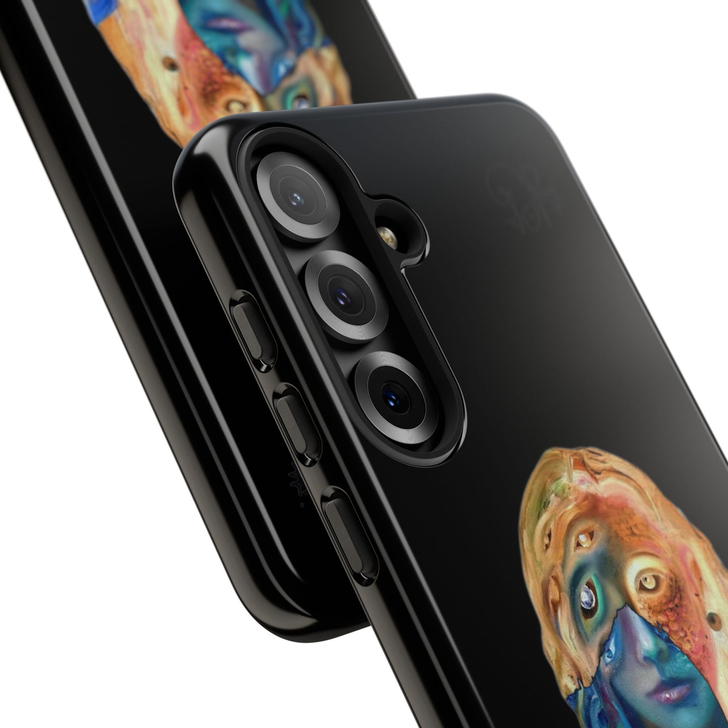 Abstract Surreal Portrait Phone Case — Colorful Art iPhone Cover