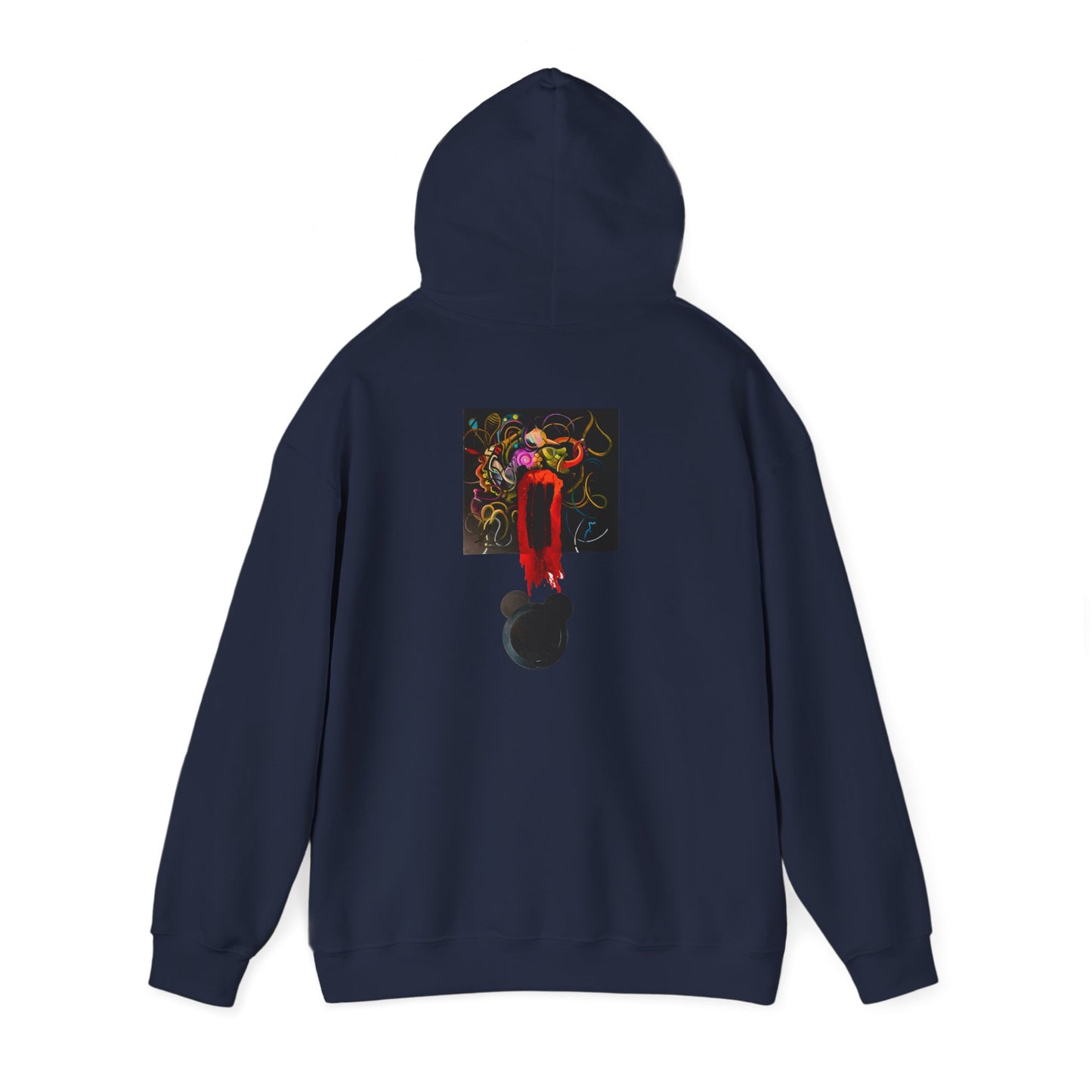 AMRU® Artist Hoodie — Surreal Hybrid Art & Portal Design