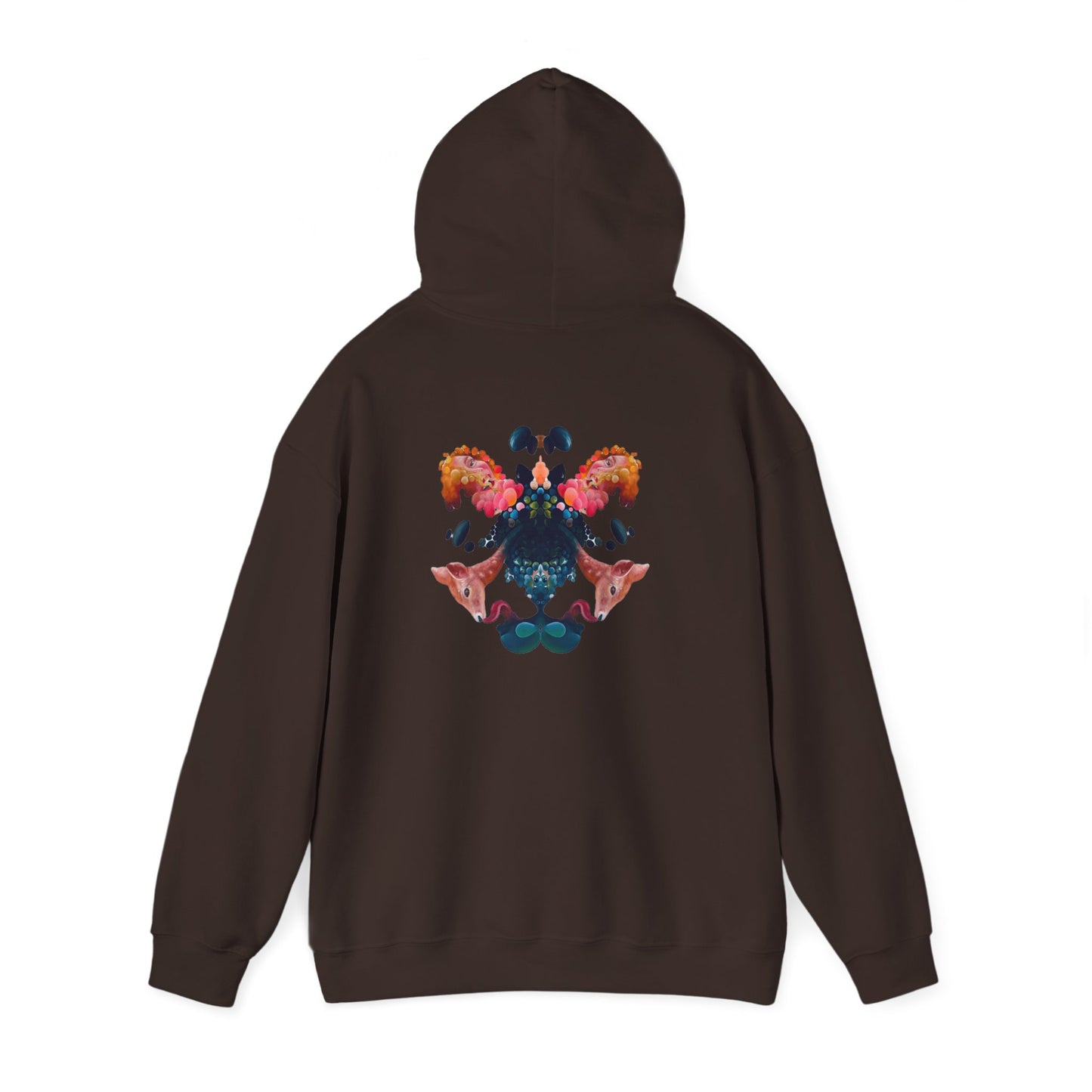 Amru Symmetry Hoodie — Artistic Rorschach Back Print