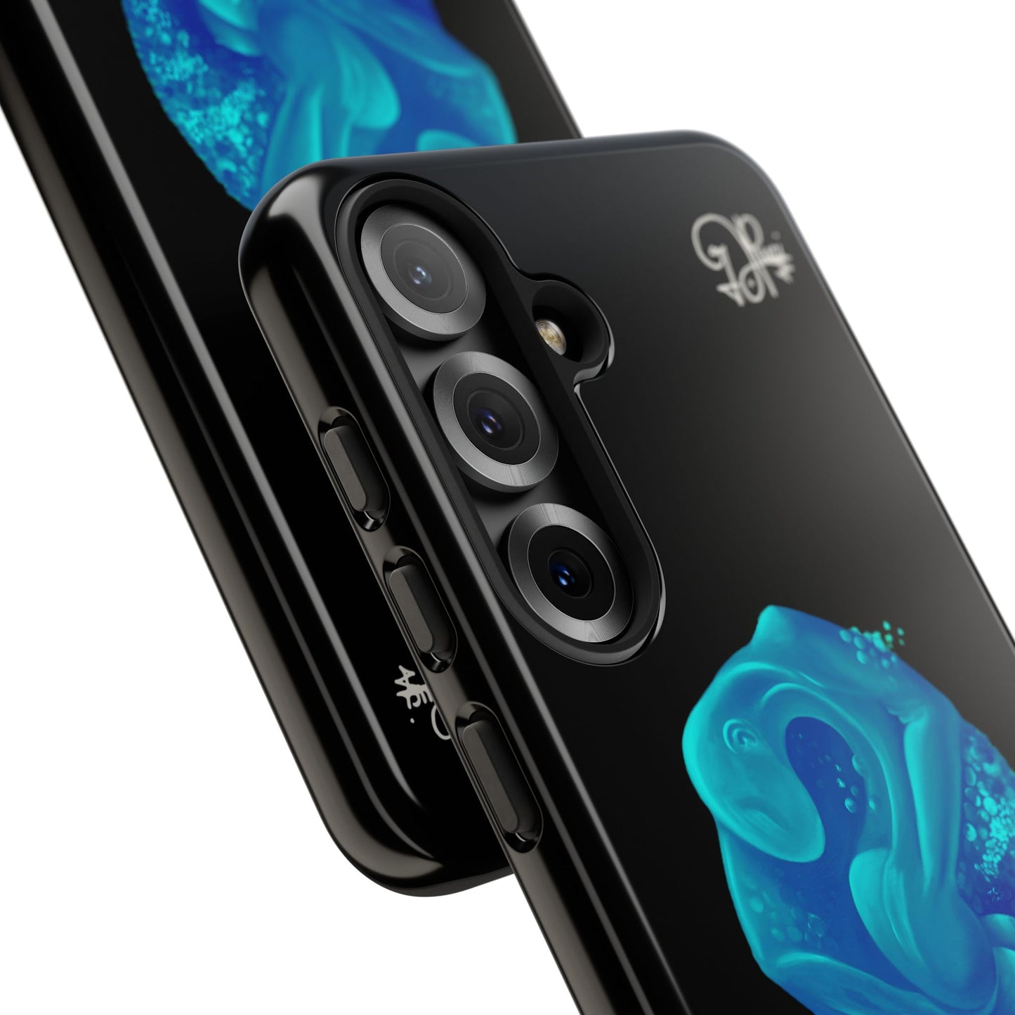 Phone Case - Blue Surreal Sea Creature Protective Case