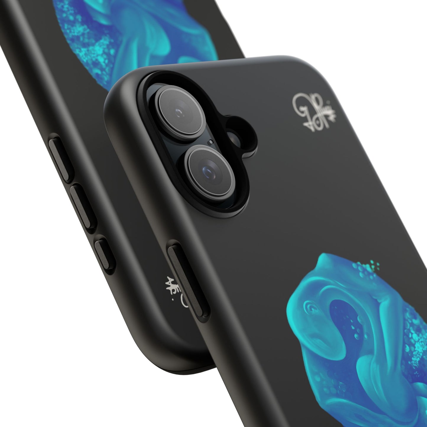 Phone Case - Blue Surreal Sea Creature Protective Case